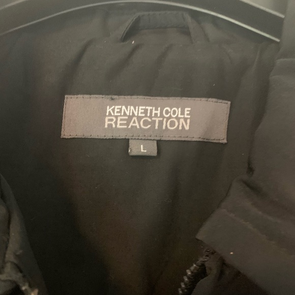Kenneth Cole Reaction mid-weight jacket, Size L, black. - Picture 5 of 7